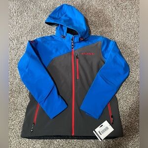 Polaris Blue and Gray Women’s Jacket Soft Shell Coat